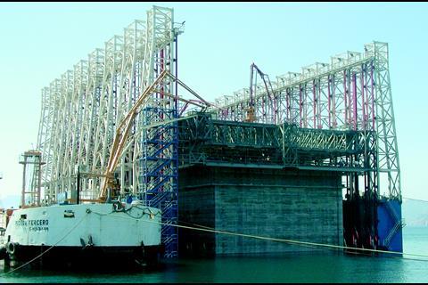 Caisson Quay and Breakwater Construction Technology